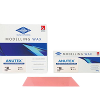 Anutex Pink Modelling Wax Sheets - 21 Sheets Per Box (500G)